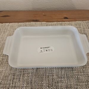 Le Creuset White Rectangular Baking Dish rectangular 25cm